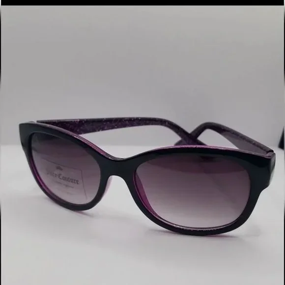 Juicy Couture Dark Purple Sunglasses Juicy Couture Purple Sunglasses – 100% UV Protection & Free  main image 2